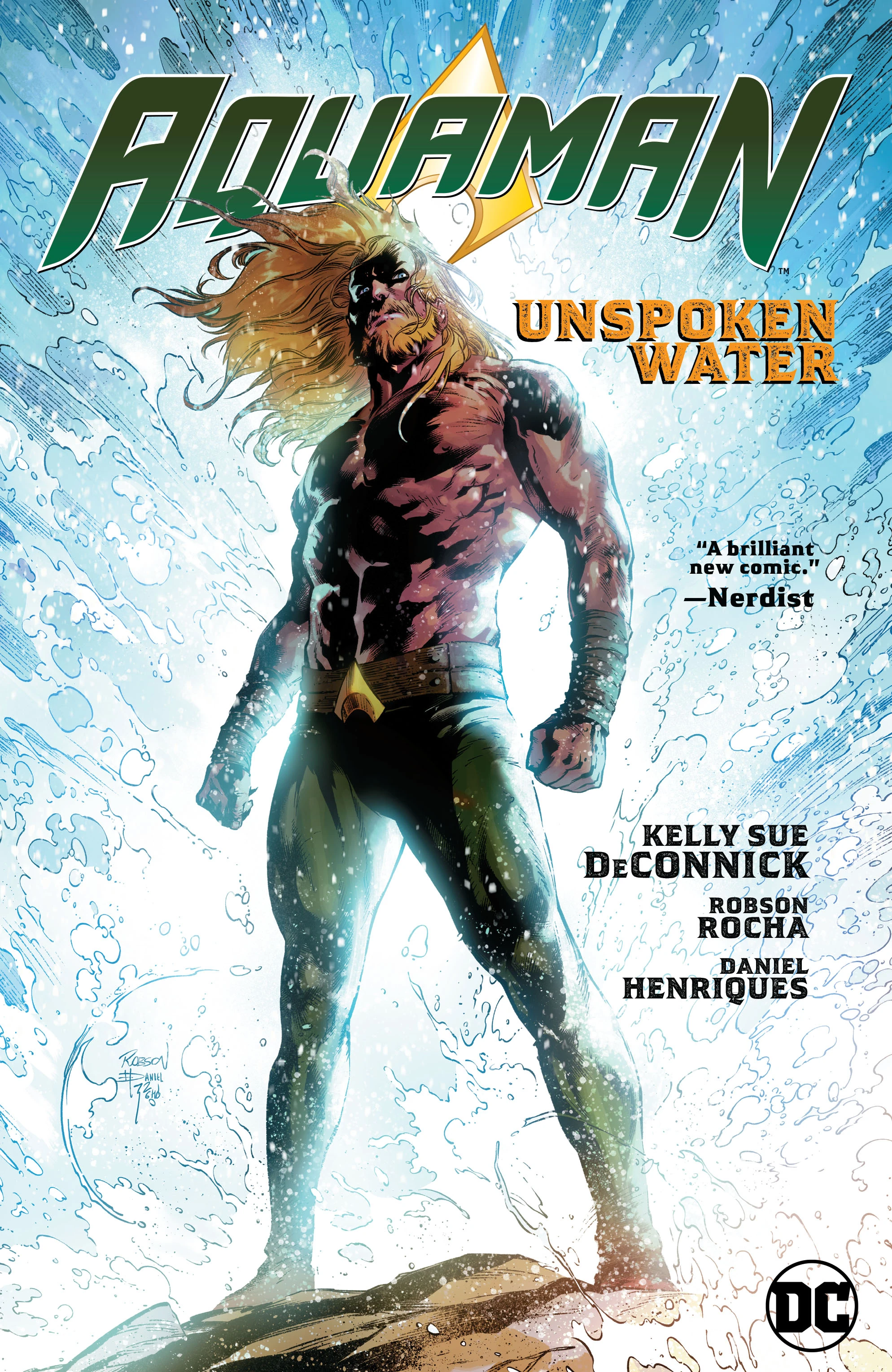Aquaman Vol. 7: Unspoken Water (DC, 2019) cover